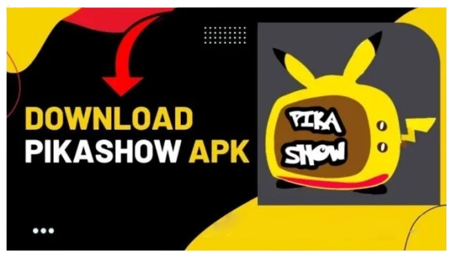 Overview image of pikashow app on Android device
